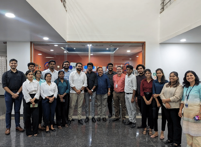 MYRA School of Business Mysore Skanray Visit photo 1